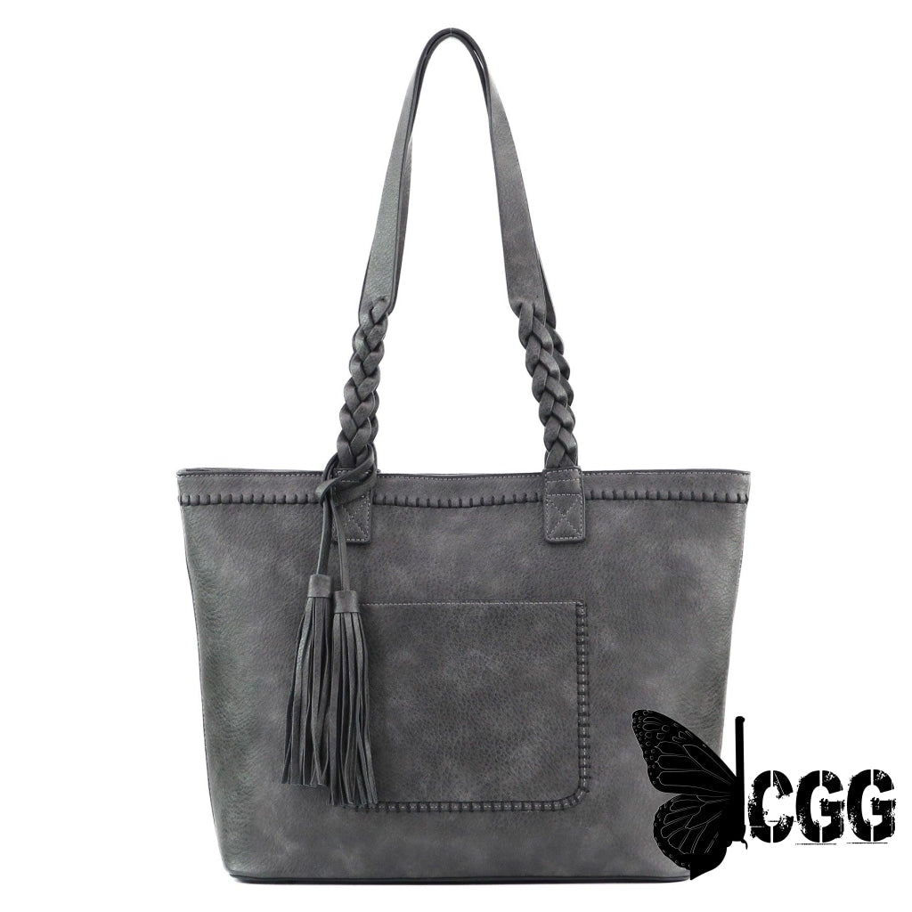 Concealed Carry Cora Tote By Lady Conceal Gray Totes