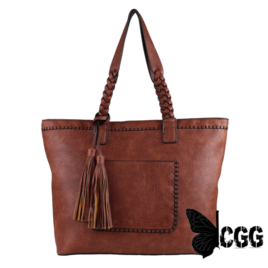 Concealed Carry Cora Tote By Lady Conceal Mahogany Totes