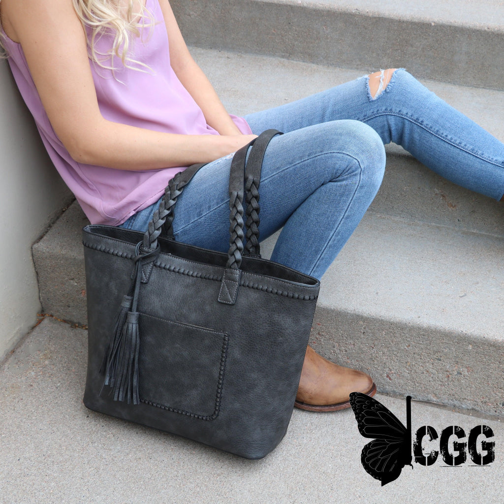 Concealed Carry Cora Tote By Lady Conceal Gray Totes