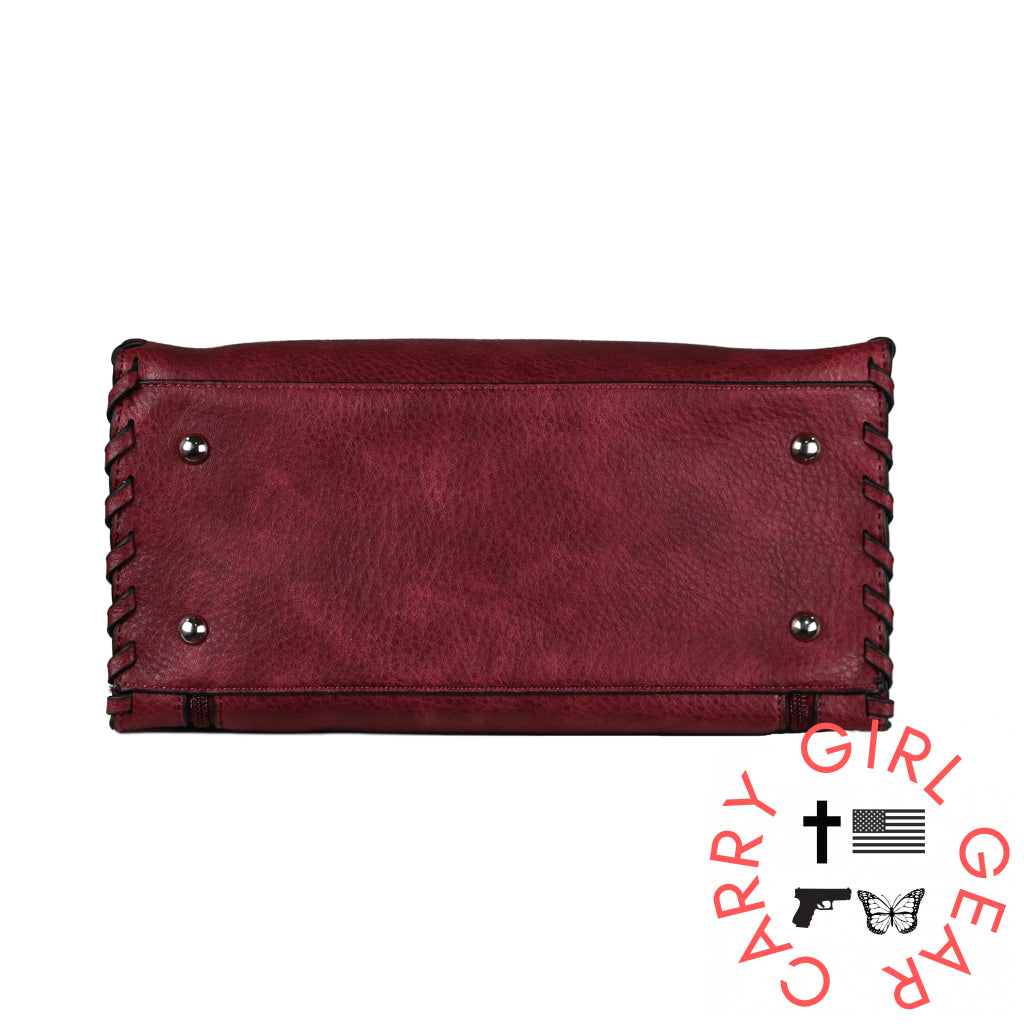 Concealed Carry Crossbody Ann Satchel By Lady Conceal Satchels