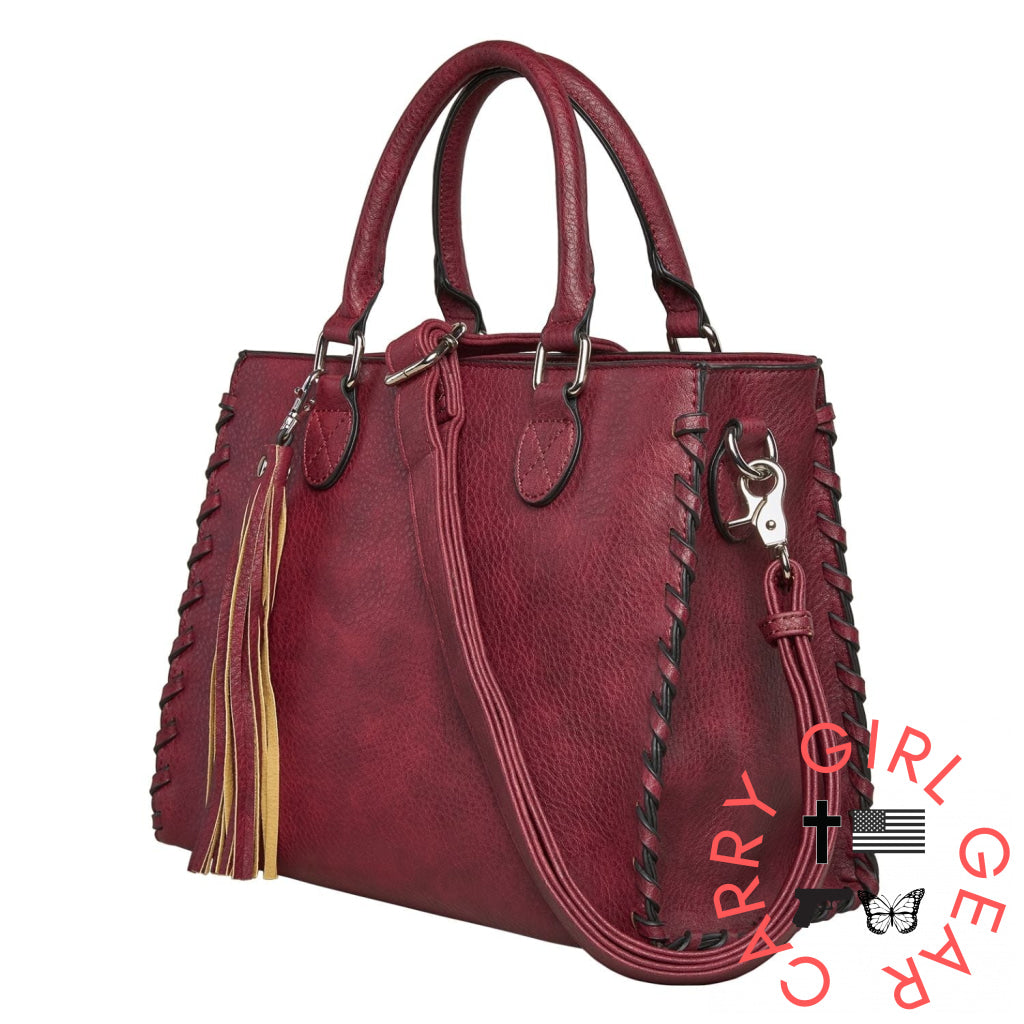 Concealed Carry Crossbody Ann Satchel By Lady Conceal Satchels