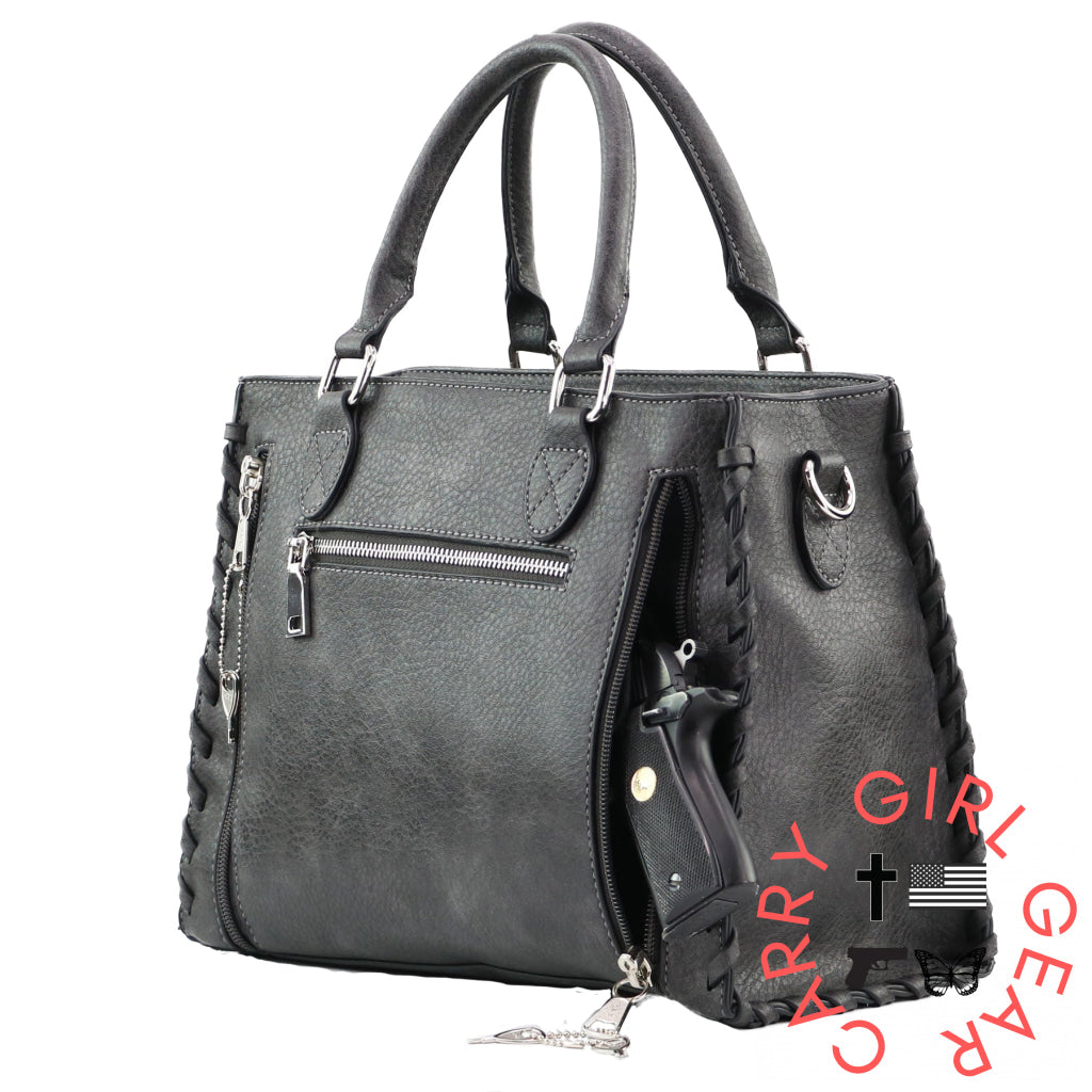 Concealed Carry Crossbody Ann Satchel By Lady Conceal Satchels