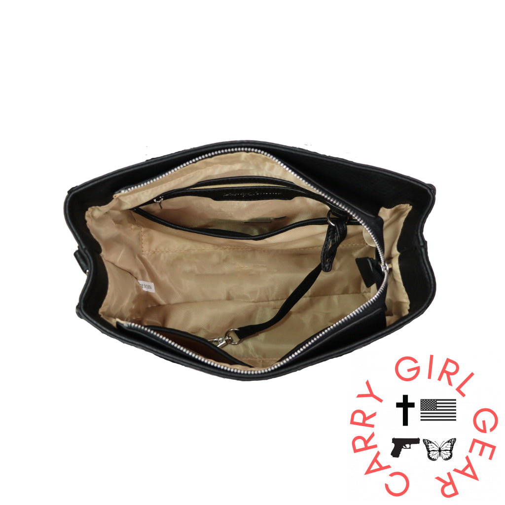 Concealed Carry Crossbody Ann Satchel By Lady Conceal Satchels