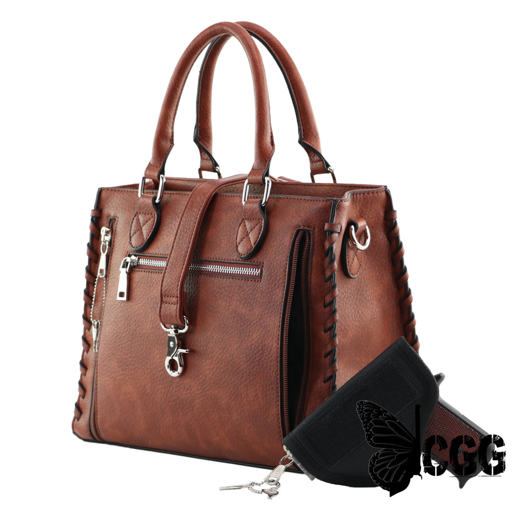 Concealed Carry Crossbody Ann Satchel By Lady Conceal Satchels