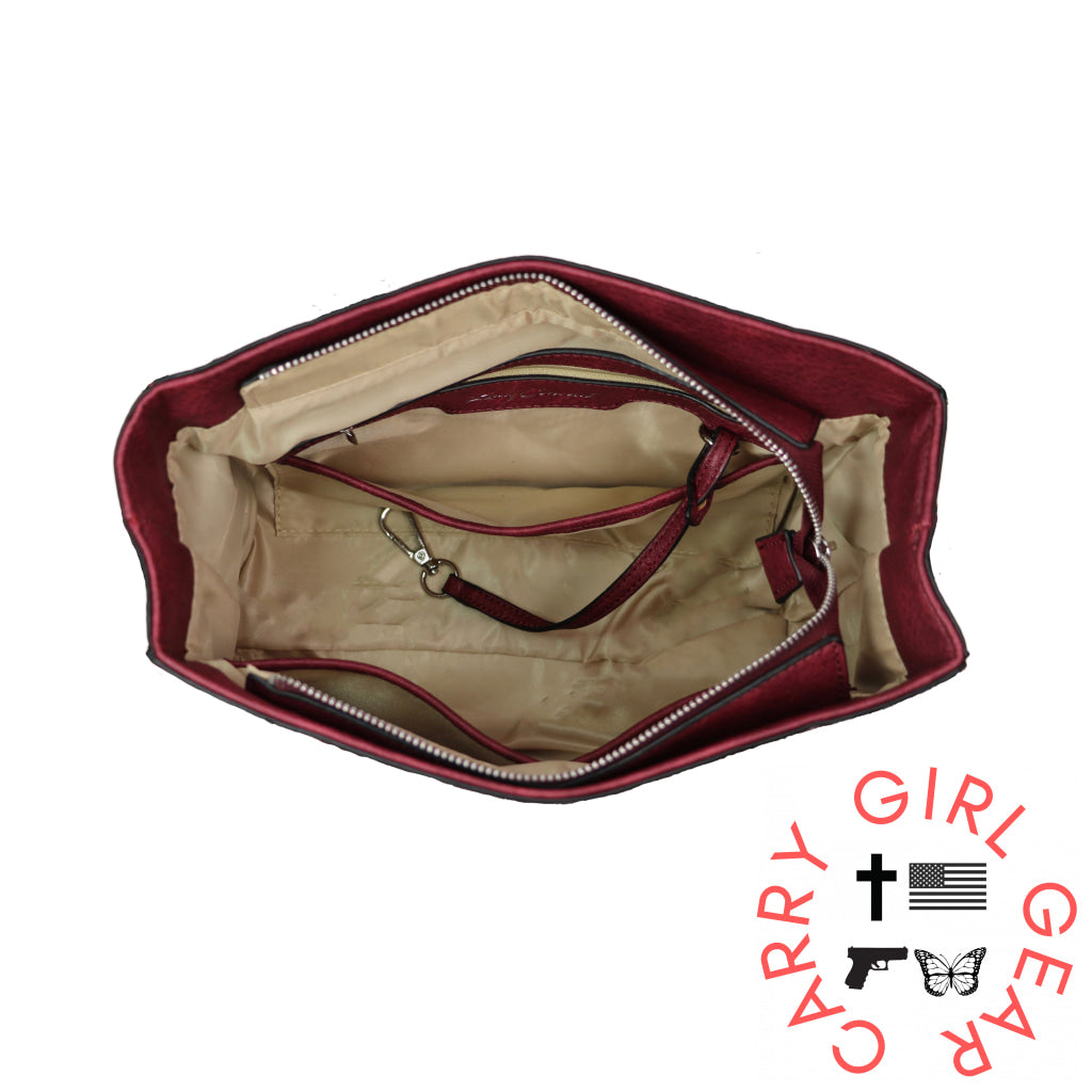 Concealed Carry Crossbody Ann Satchel By Lady Conceal Satchels