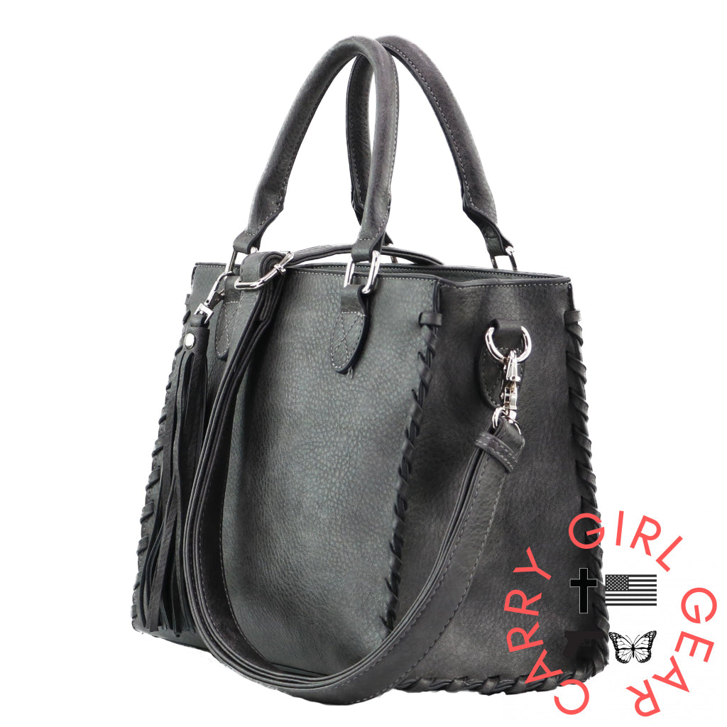 Concealed Carry Crossbody Ann Satchel By Lady Conceal Satchels