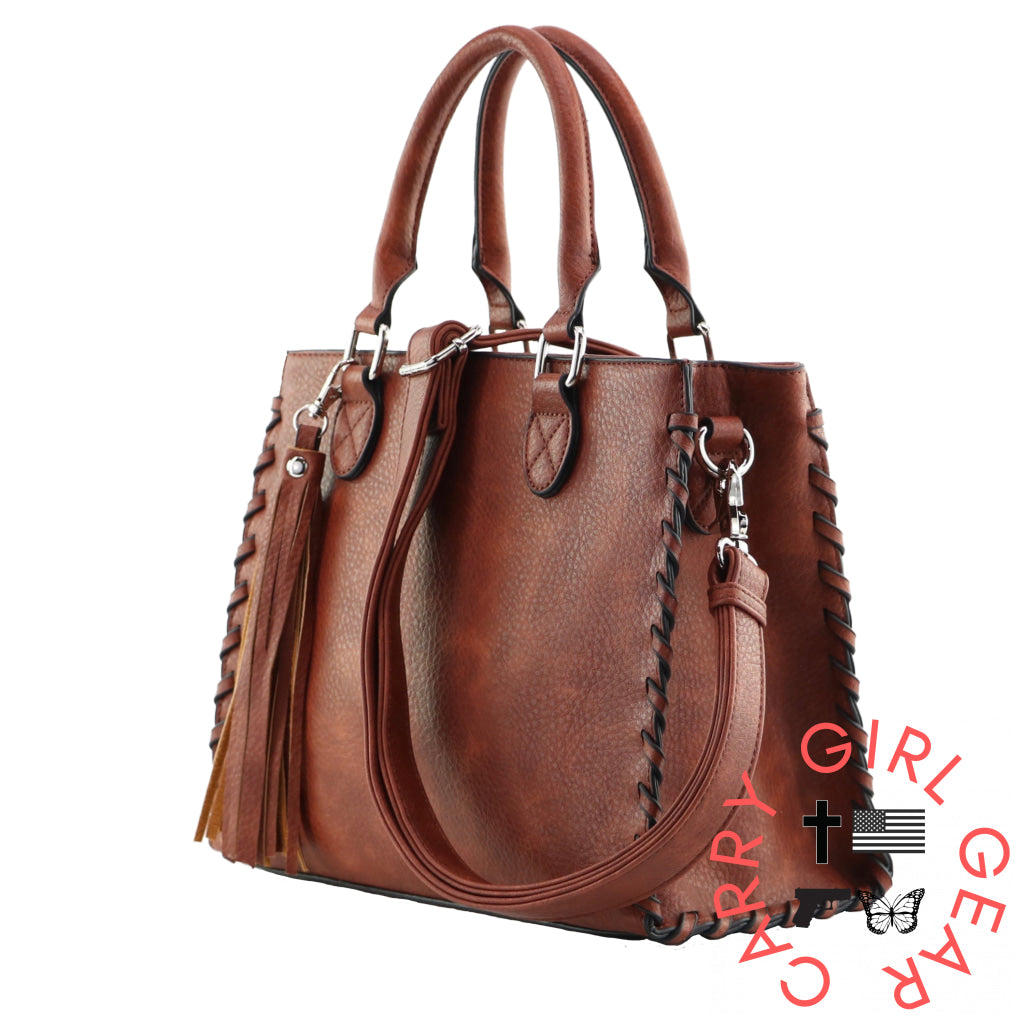 Concealed Carry Crossbody Ann Satchel By Lady Conceal Satchels