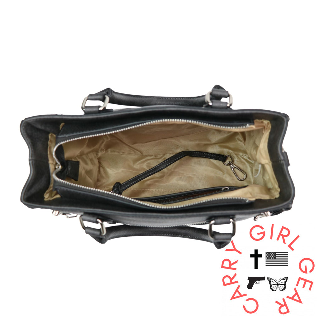 Concealed Carry Crossbody Ann Satchel By Lady Conceal Satchels