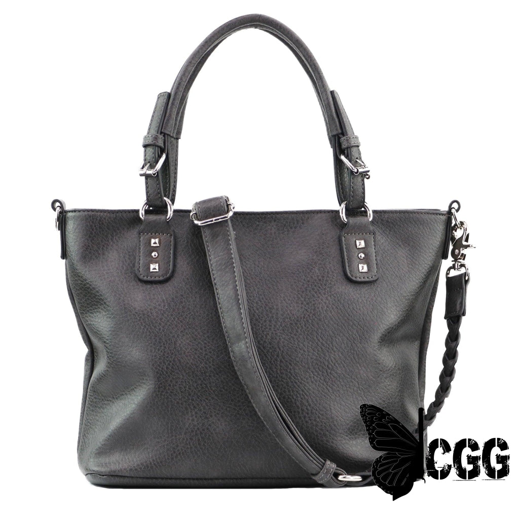 Concealed Carry Ella Satchel By Lady Conceal Gray Satchels