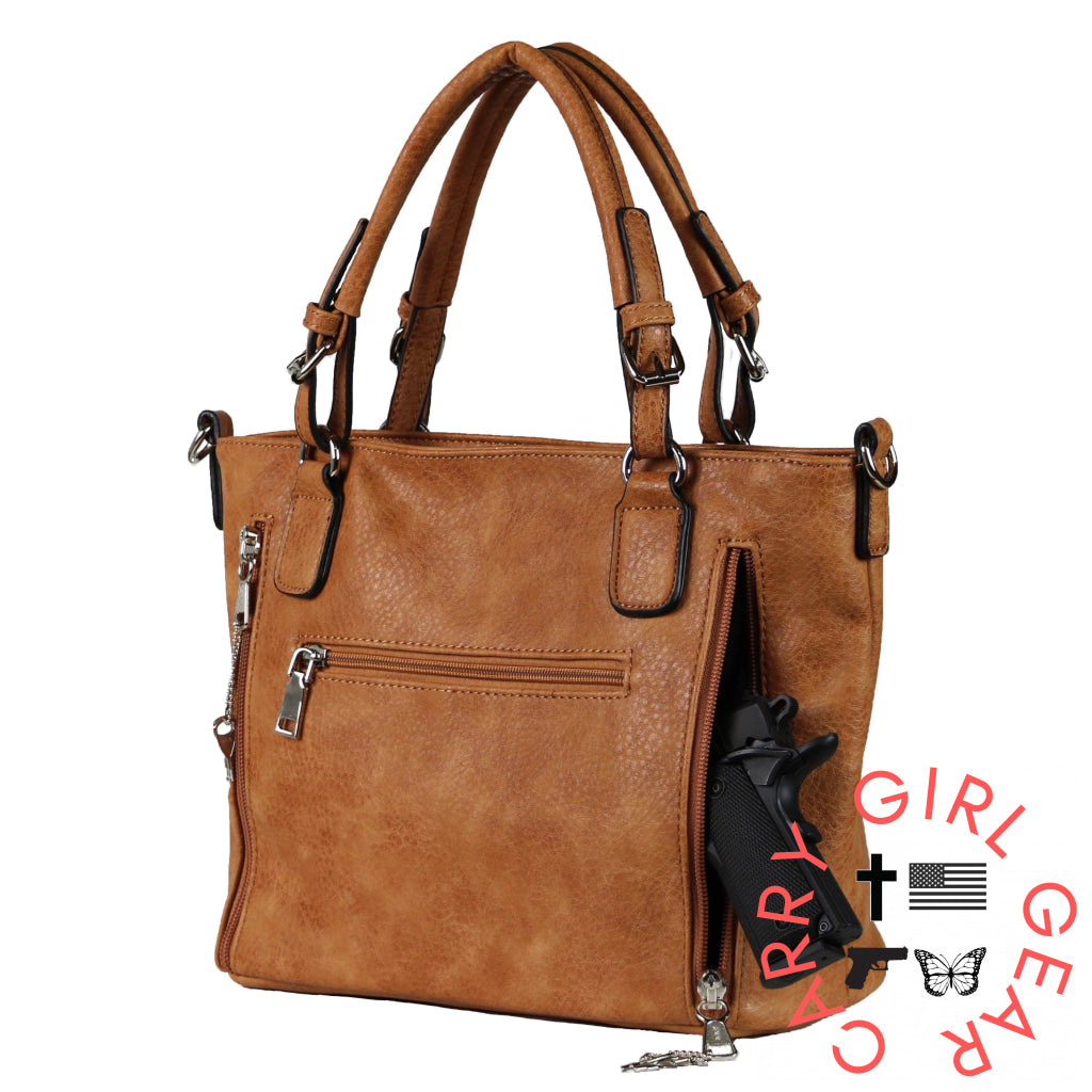Concealed Carry Ella Satchel By Lady Conceal Satchels