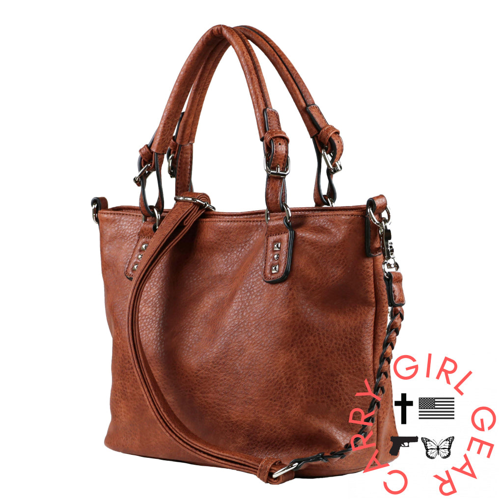 Concealed Carry Ella Satchel By Lady Conceal Satchels
