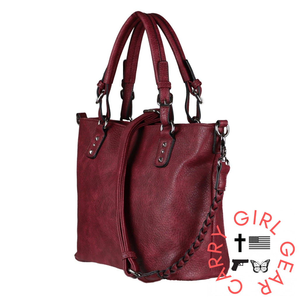 Concealed Carry Ella Satchel By Lady Conceal Satchels