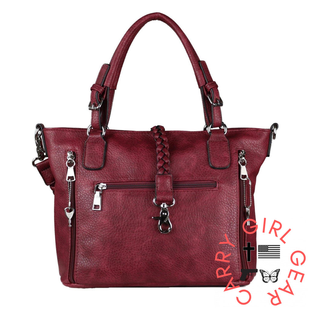 Concealed Carry Ella Satchel By Lady Conceal Satchels
