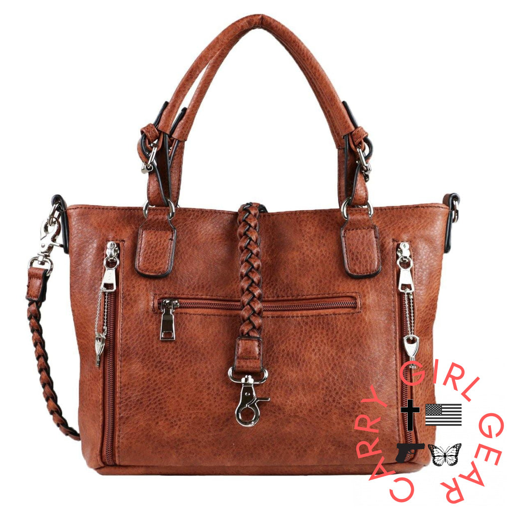 Concealed Carry Ella Satchel By Lady Conceal Satchels