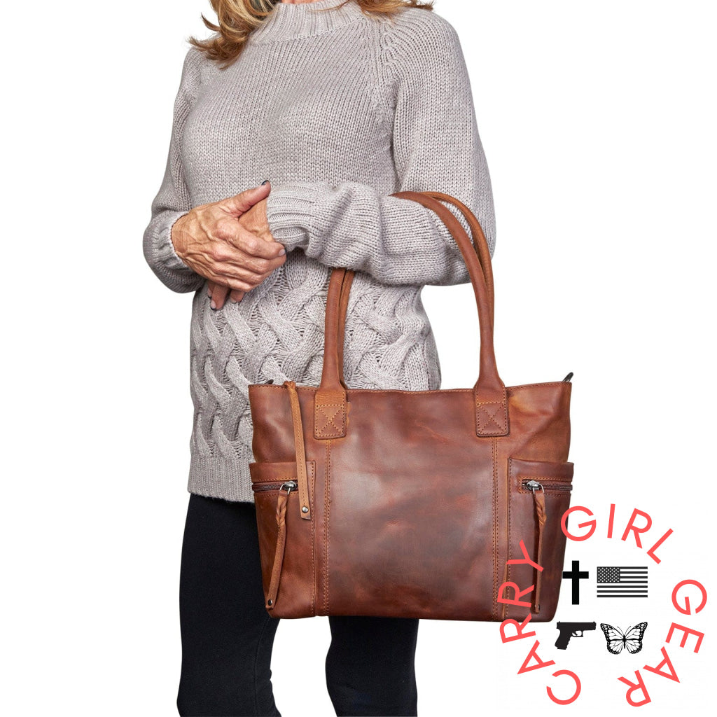 Concealed Carry Emerson Satchel By Lady Conceal Satchels