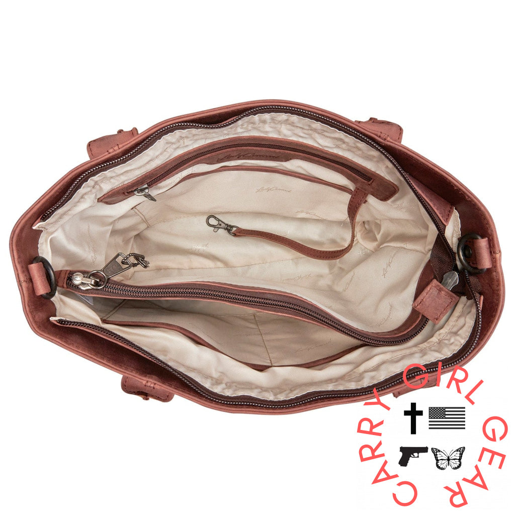 Concealed Carry Emerson Satchel By Lady Conceal Satchels