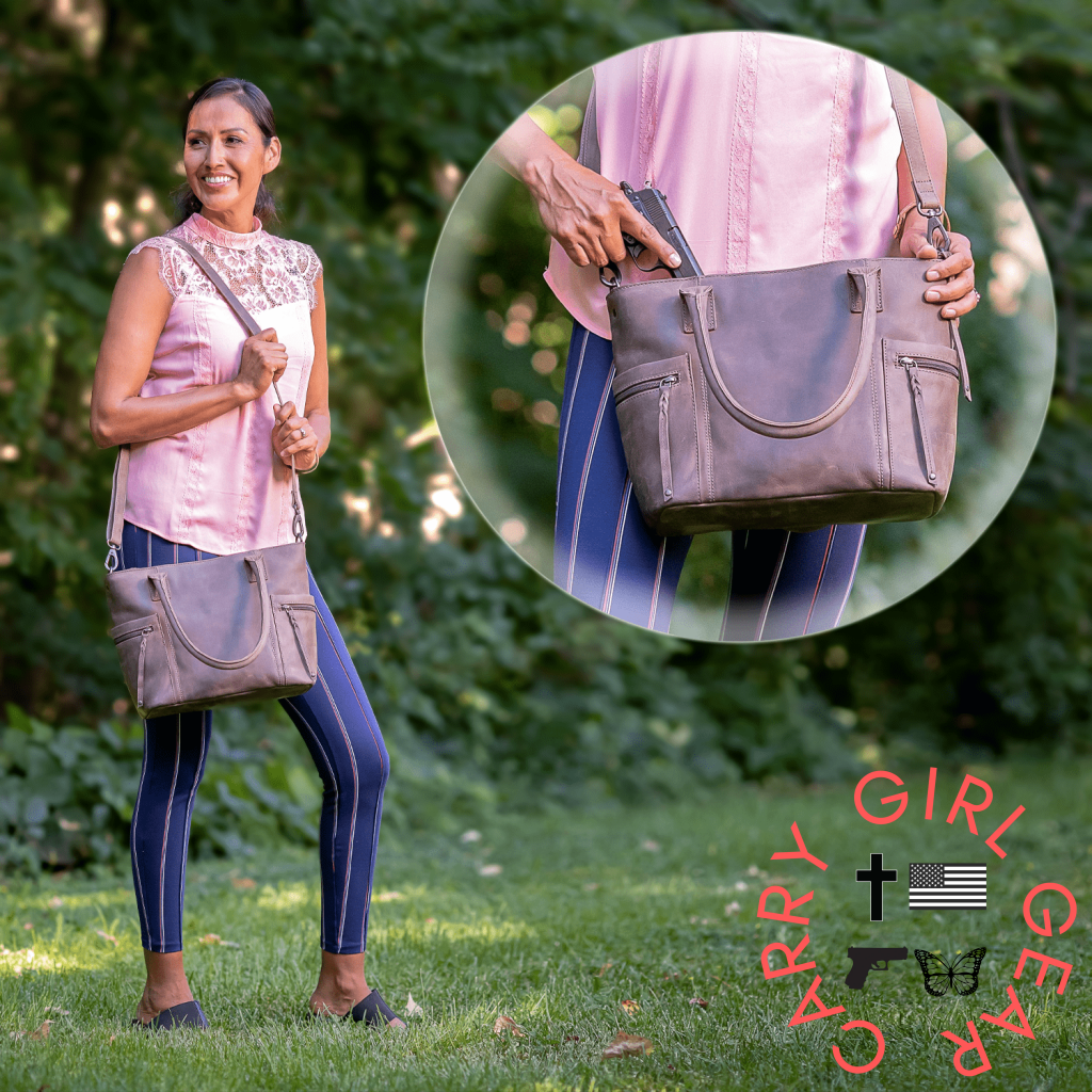 Concealed Carry Emerson Satchel By Lady Conceal Satchels