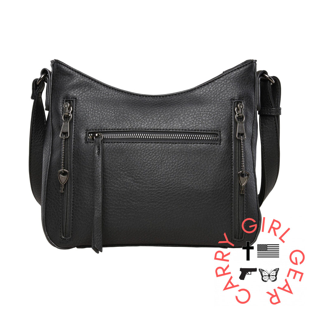 Concealed Carry Emery Crossbody With Rfid Slim Wallet By Lady Conceal Bags