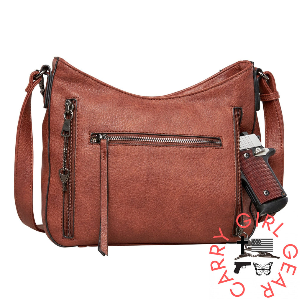 Concealed Carry Emery Crossbody With Rfid Slim Wallet By Lady Conceal Bags