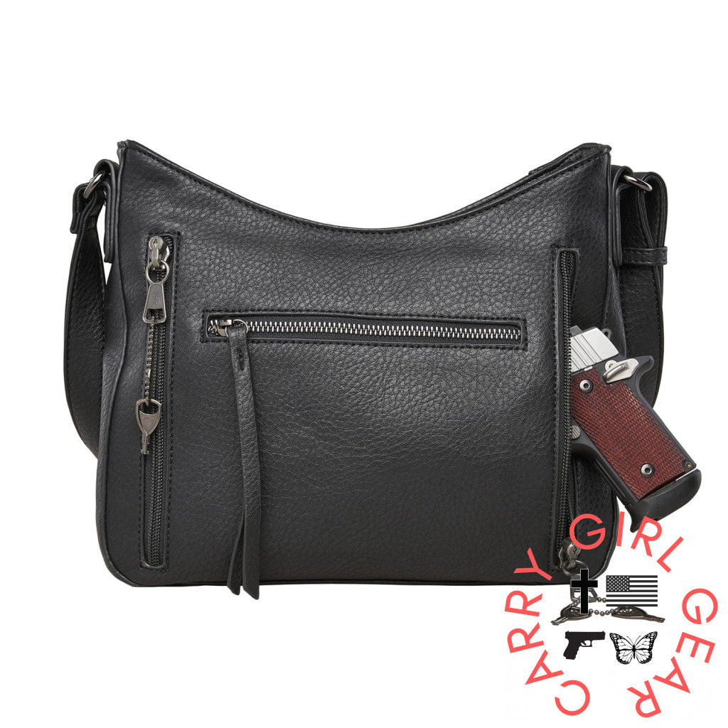 Concealed Carry Emery Crossbody With Rfid Slim Wallet By Lady Conceal Bags