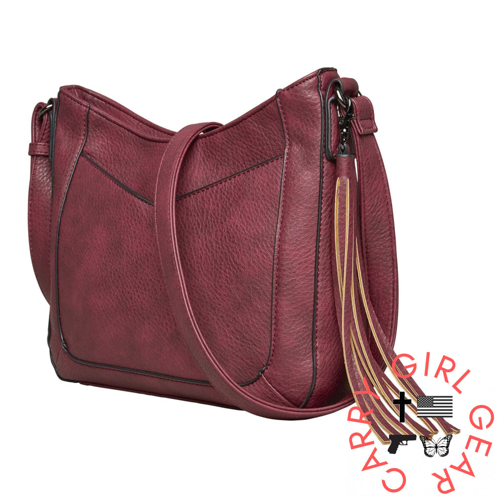 Concealed Carry Emery Crossbody With Rfid Slim Wallet By Lady Conceal Bags