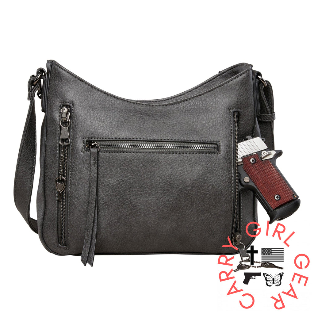 Concealed Carry Emery Crossbody With Rfid Slim Wallet By Lady Conceal Bags