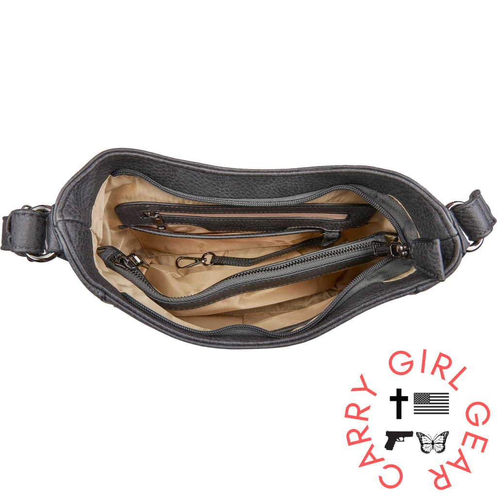 Concealed Carry Emery Crossbody With Rfid Slim Wallet By Lady Conceal Bags