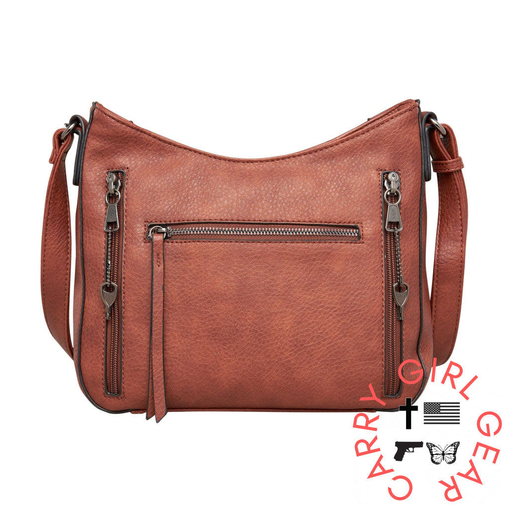 Concealed Carry Emery Crossbody With Rfid Slim Wallet By Lady Conceal Bags