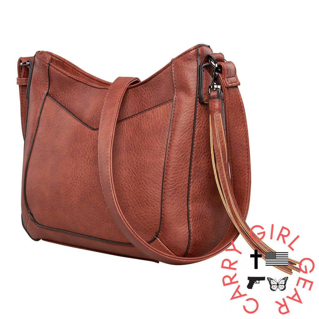 Concealed Carry Emery Crossbody With Rfid Slim Wallet By Lady Conceal Bags