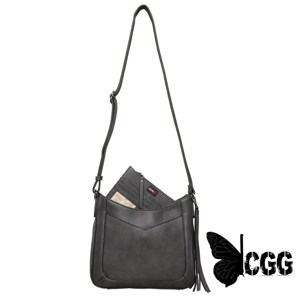 Concealed Carry Emery Crossbody With Rfid Slim Wallet By Lady Conceal Bags