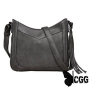 Concealed Carry Emery Crossbody With Rfid Slim Wallet By Lady Conceal Gray Bags