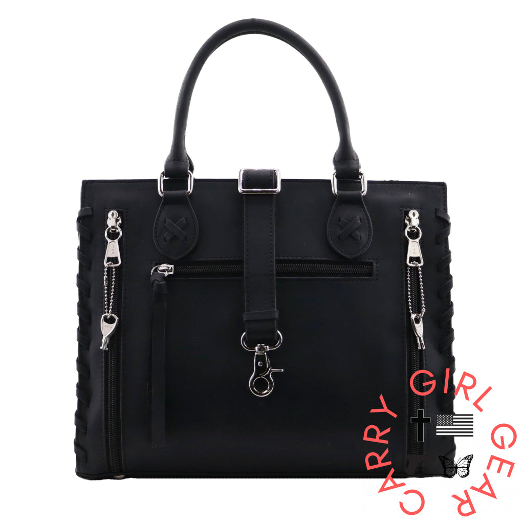 Concealed Carry Emma Leather Satchel By Lady Conceal Satchels