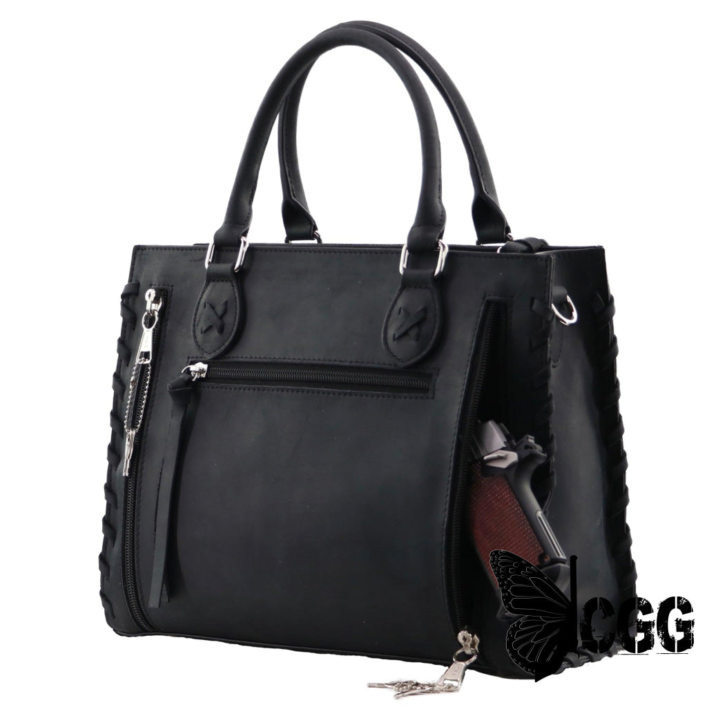 Concealed Carry Emma Leather Satchel By Lady Conceal Satchels