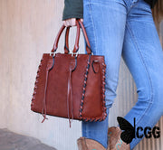 Concealed Carry Emma Leather Satchel By Lady Conceal Satchels