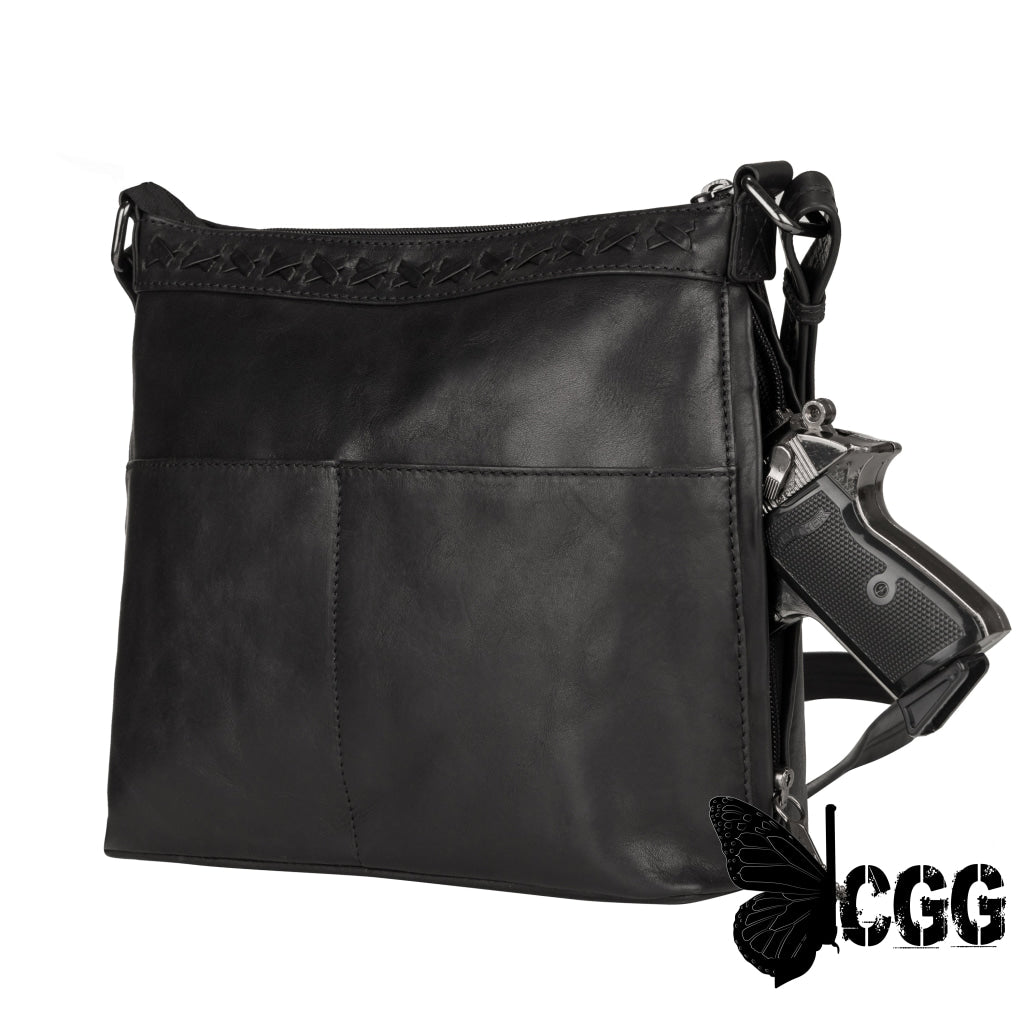 Concealed Carry Faith Leather Crossbody By Lady Conceal Bags