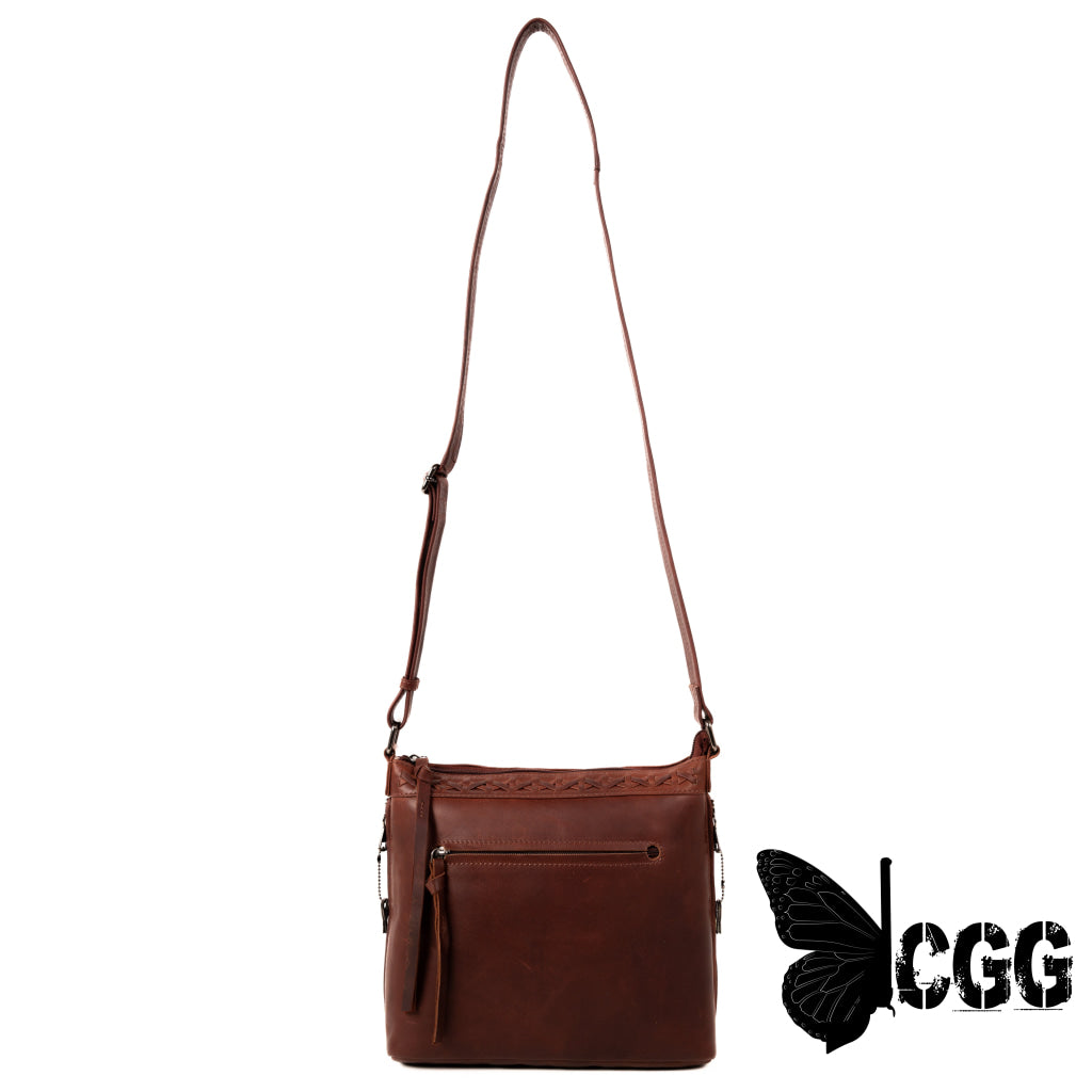 Concealed Carry Faith Leather Crossbody By Lady Conceal Bags