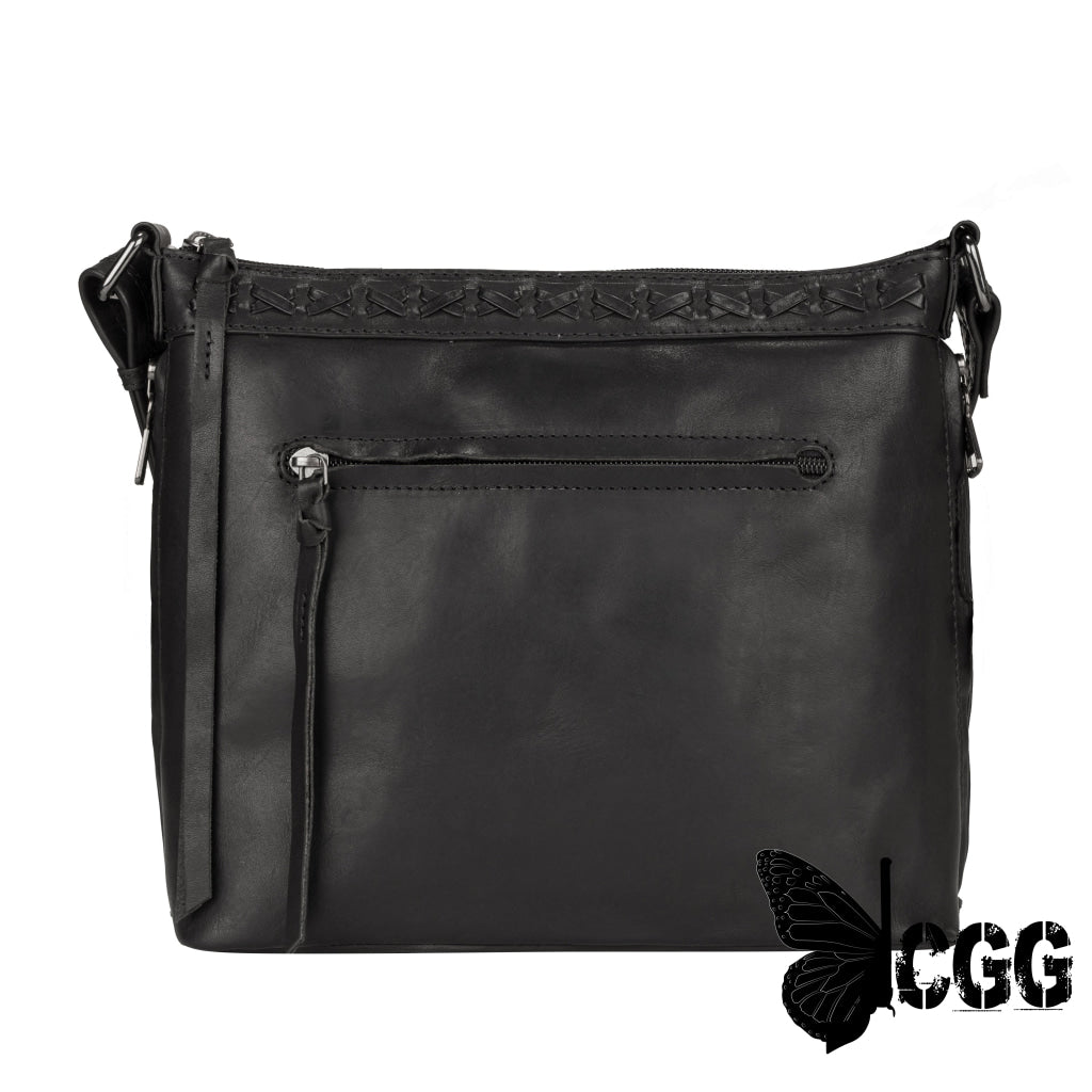 Concealed Carry Faith Leather Crossbody By Lady Conceal Black Bags