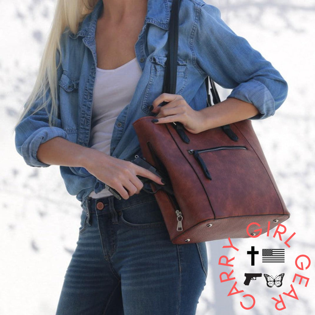 Concealed Carry Grace Tote By Lady Conceal Totes