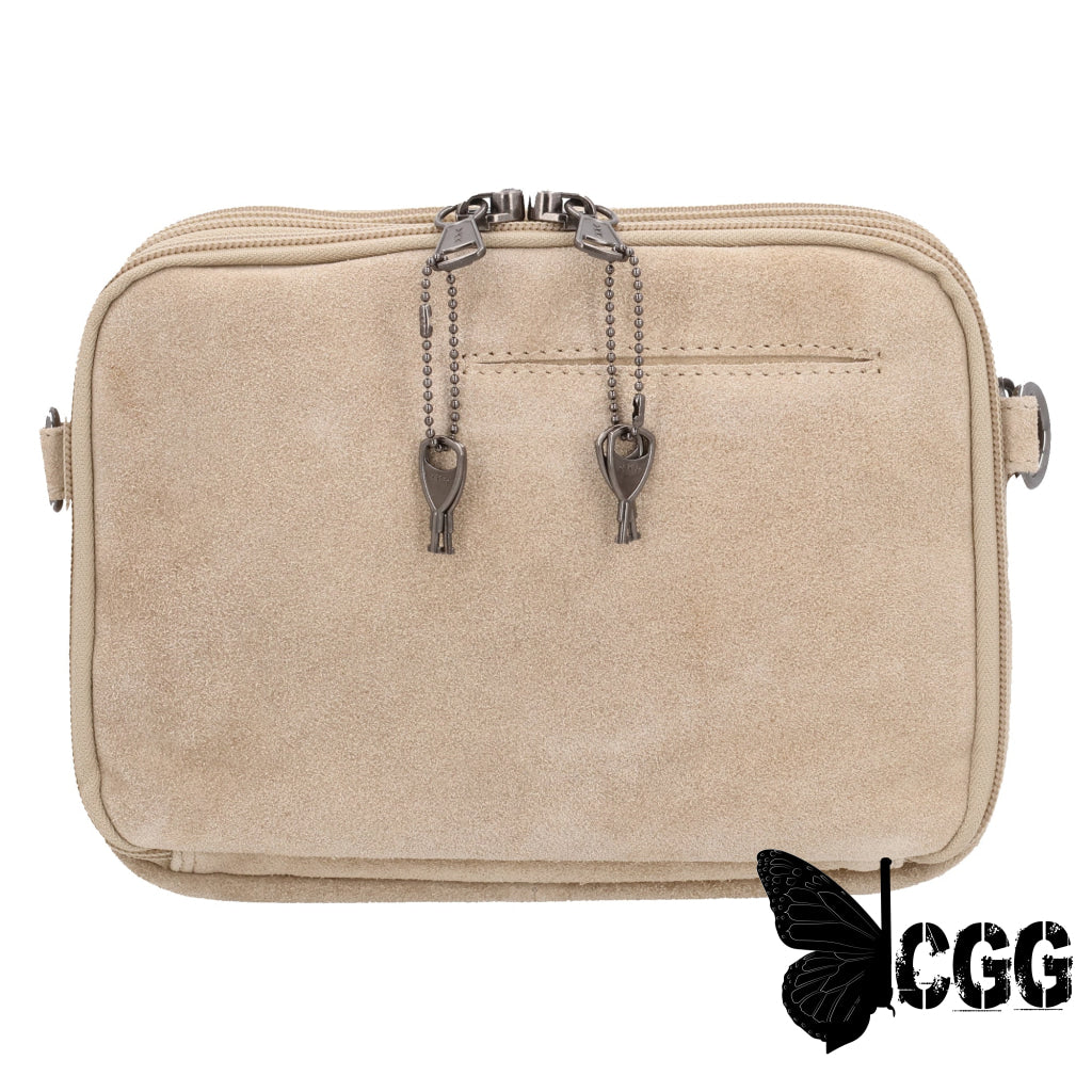 Concealed Carry Hadley Suede Crossbody By Lady Conceal Bags