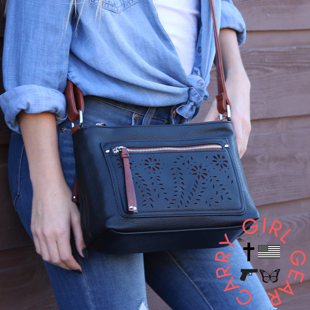 Concealed Carry Hailey Crossbody By Lady Conceal Bags