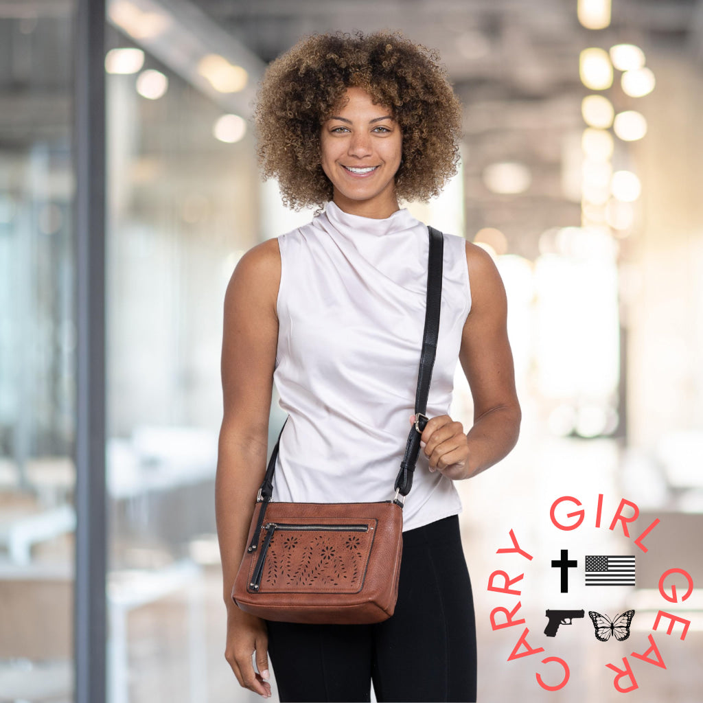 Concealed Carry Hailey Crossbody By Lady Conceal Bags