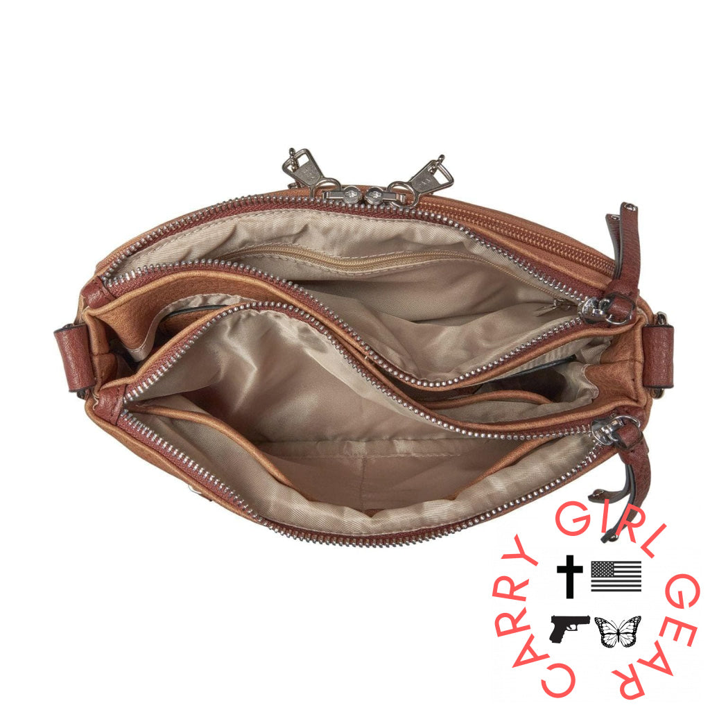 Concealed Carry Hailey Crossbody By Lady Conceal Bags