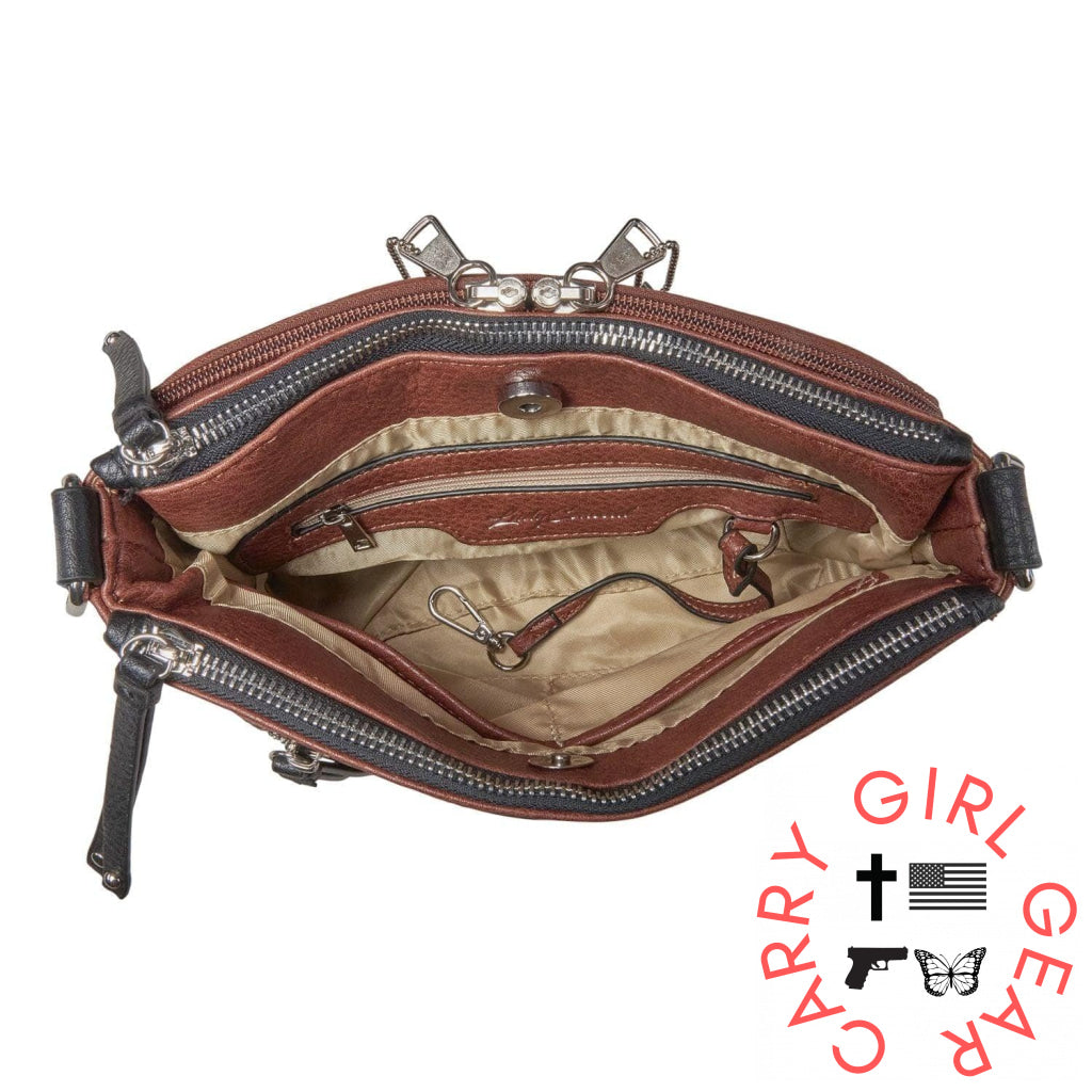 Concealed Carry Hailey Crossbody By Lady Conceal Bags