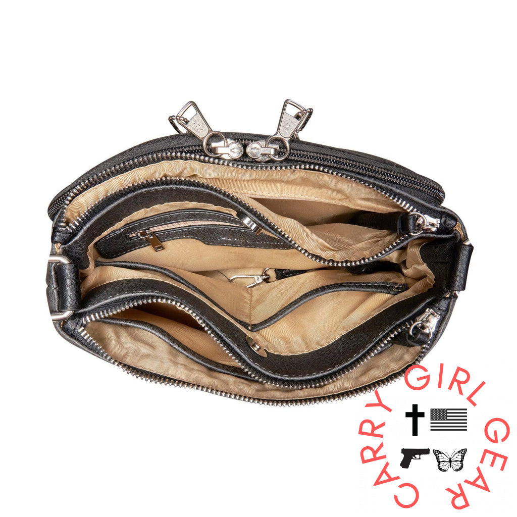 Concealed Carry Hailey Crossbody By Lady Conceal Bags