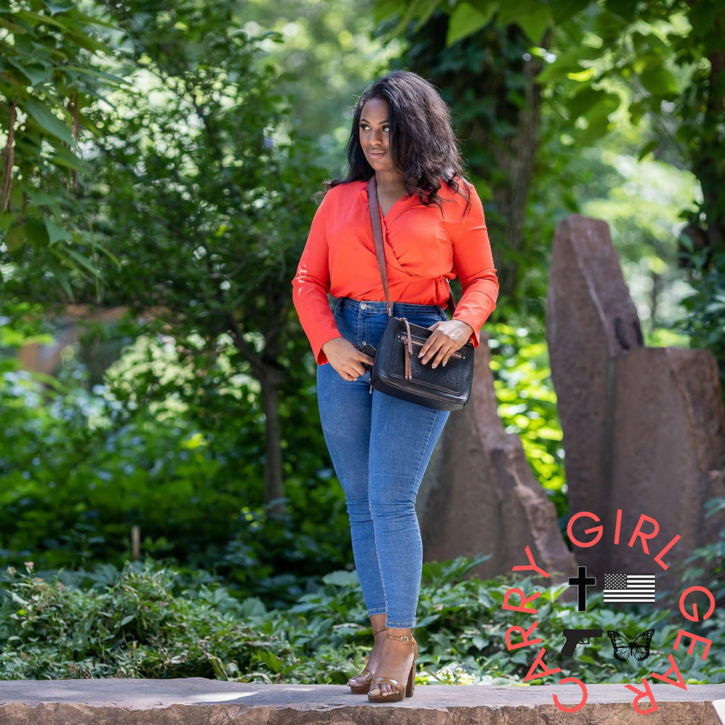 Concealed Carry Hailey Crossbody By Lady Conceal Bags