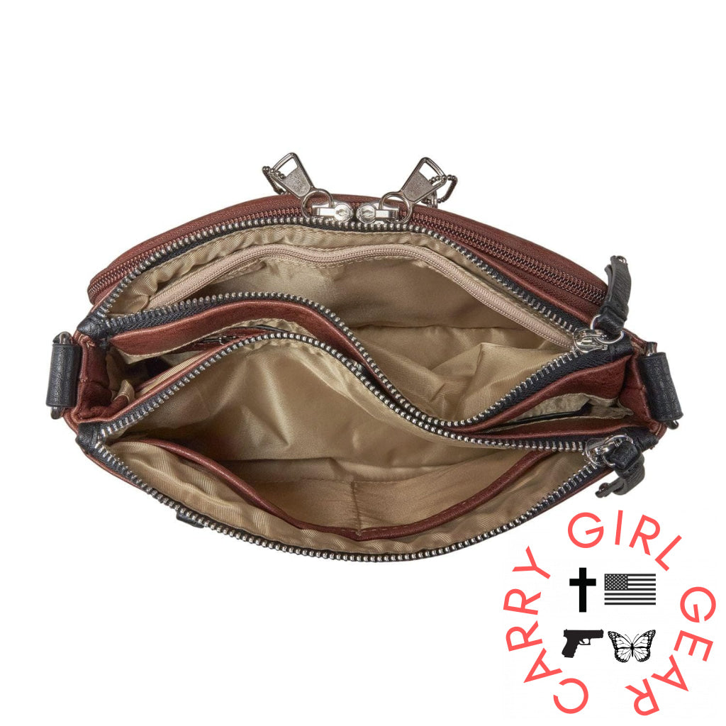 Concealed Carry Hailey Crossbody By Lady Conceal Bags
