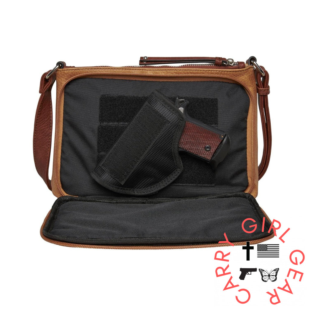 Concealed Carry Hailey Crossbody By Lady Conceal Bags