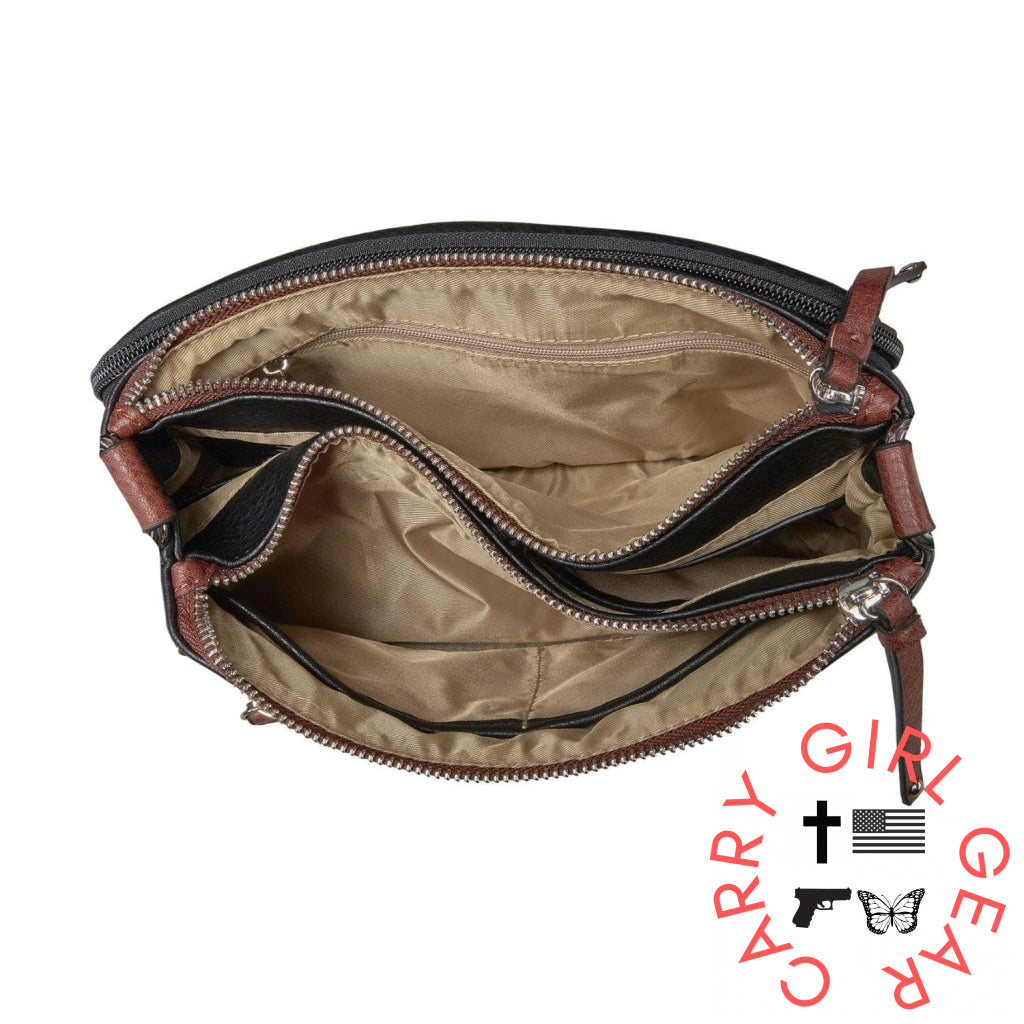 Concealed Carry Hailey Crossbody By Lady Conceal Bags