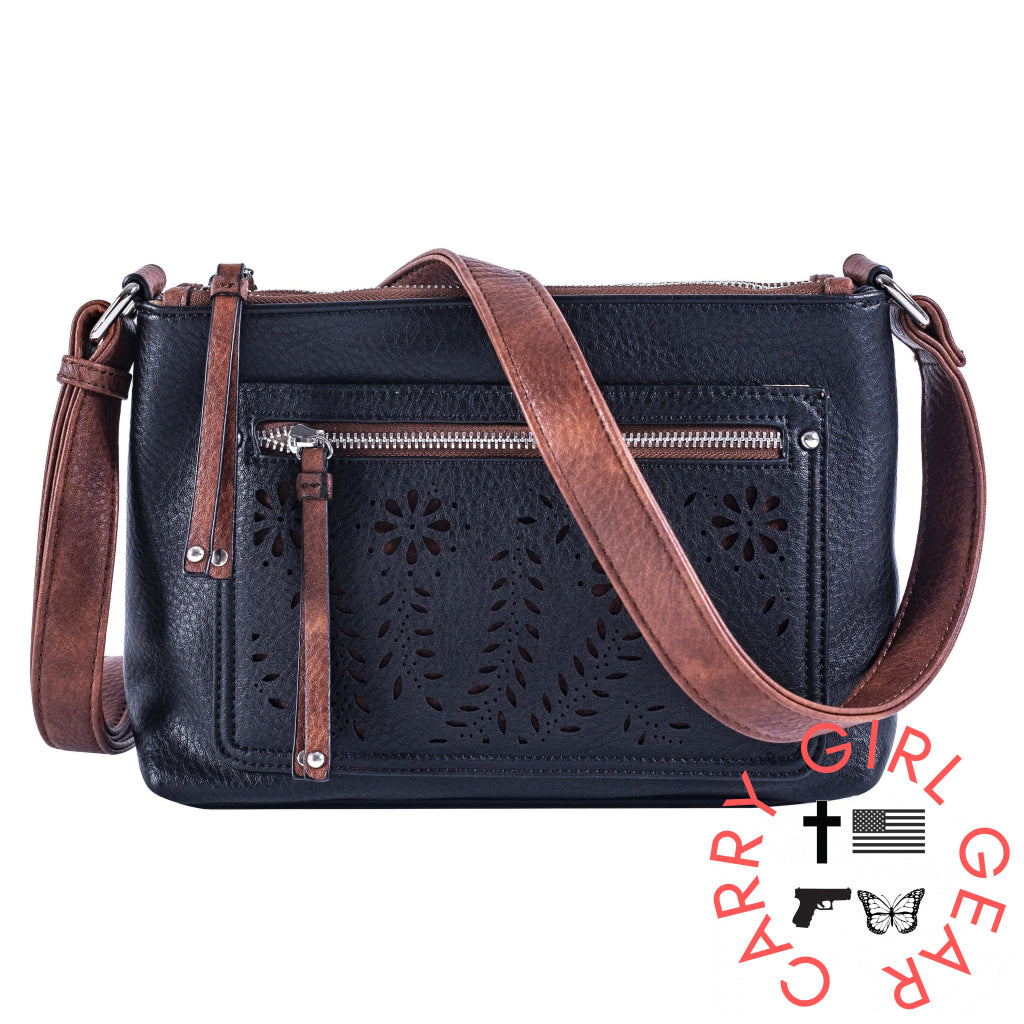Concealed Carry Hailey Crossbody By Lady Conceal Black Bags