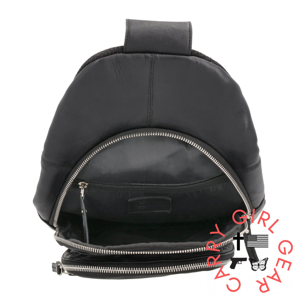 Concealed Carry Harley Lambskin Sling by DS Conceal Slings